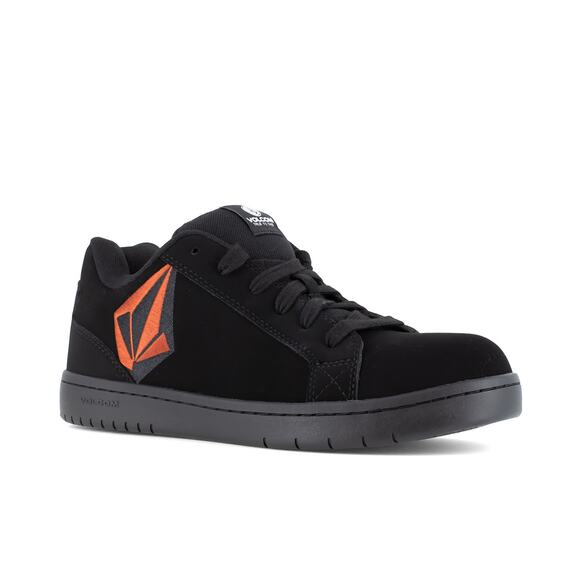 Volcom Mens 30471 Composite Toe Skate Work Shoes US 14 M Black EUC - Picture 1 of 14